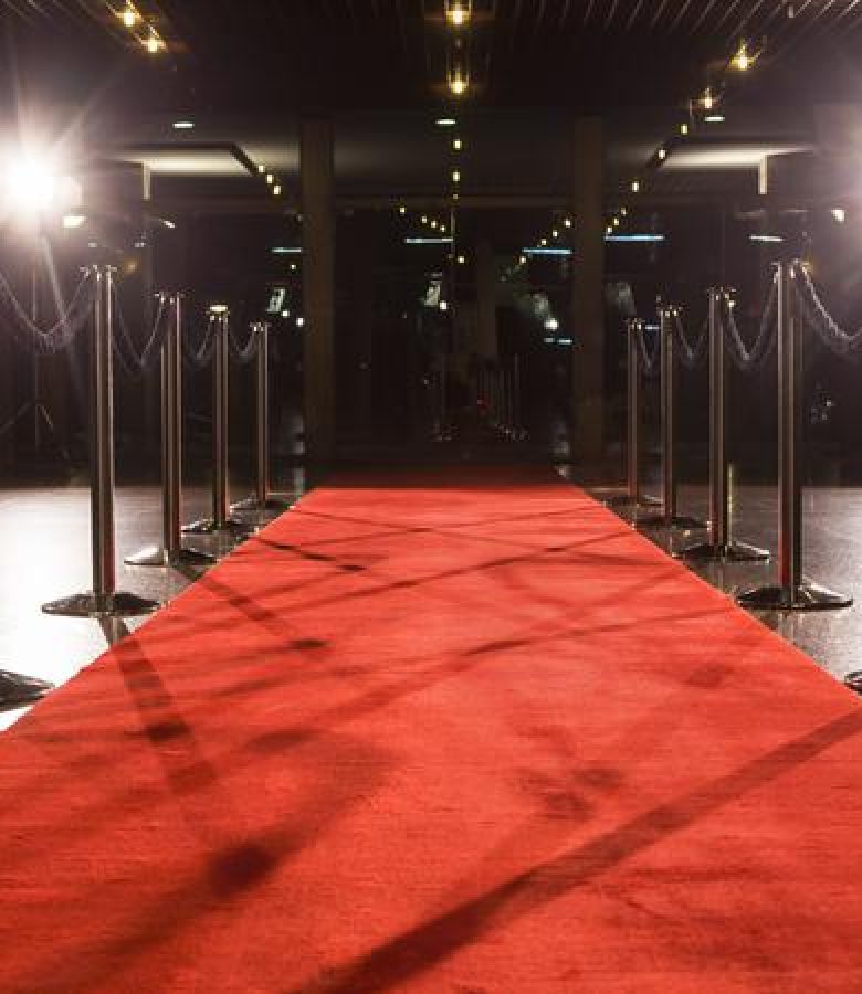 Red Carpet & Stanchions - $75